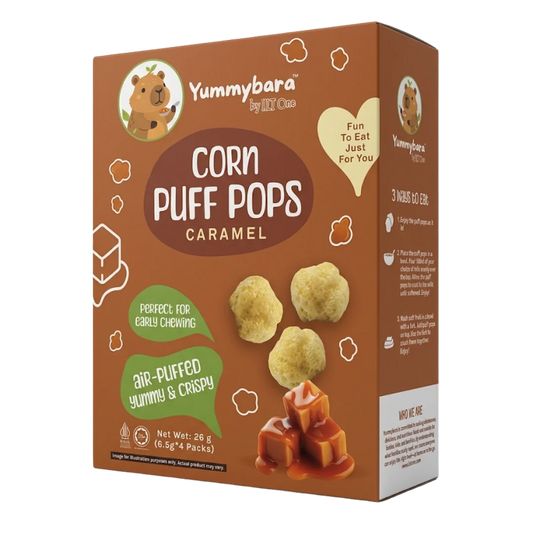 Yummybara Corn Puff Pop 26g (4 packs)