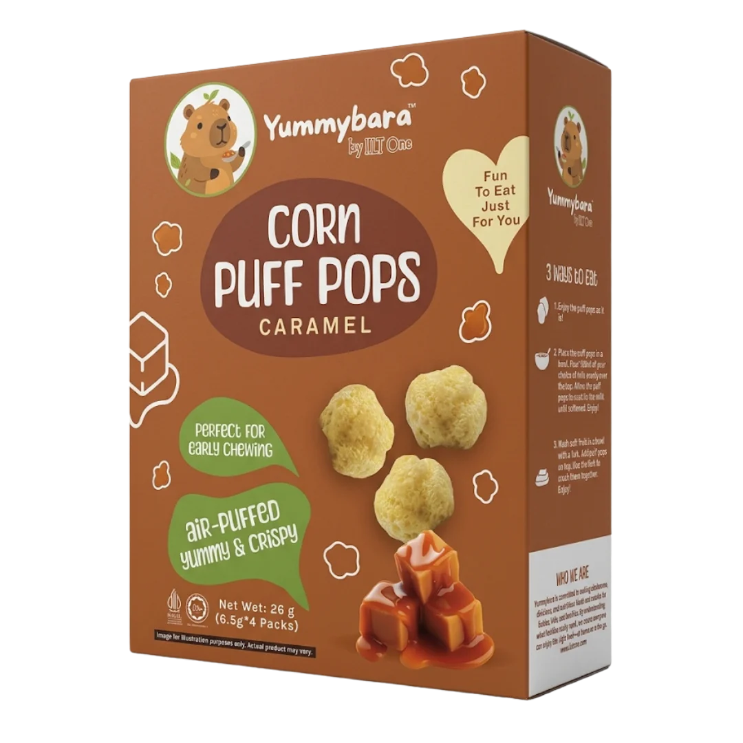 Yummybara Corn Puff Pop 26g (4 packs)