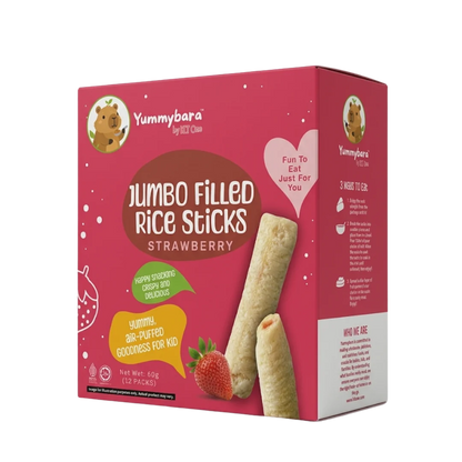Jumbo Filled Rice Sticks 60g (12 packs) 12M+