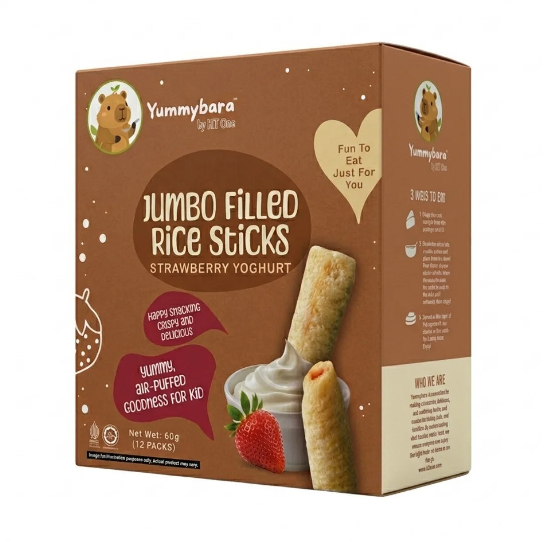 Jumbo Filled Rice Sticks 60g (12 packs) 12M+