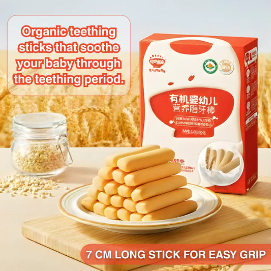 hltone.myshopify.com Qiu Tian Man Man Organic Baby Teething Sticks | Baby Snack 12+ Months | No Added Sugar | Gentle on Gums (64g)  simple