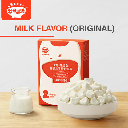 hltone.myshopify.com Qiu Tian Man Man Organic Probiotic Yogurt Melts for Babies | 7+ Months | Calcium Rich | Healthy Baby Snack (18g) variable