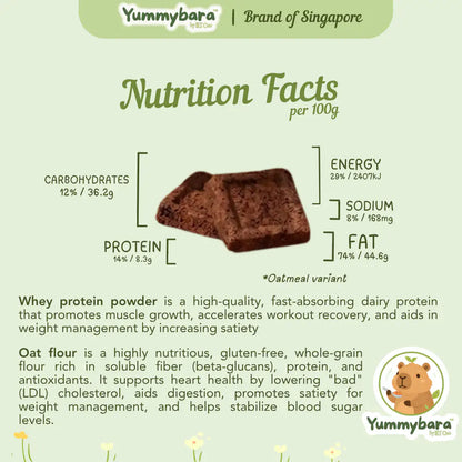 HLT One  Yummybara Freeze Dried Dark Chocolate (20g) 12 months+ 12m+, Baby Snacks, Halal 
