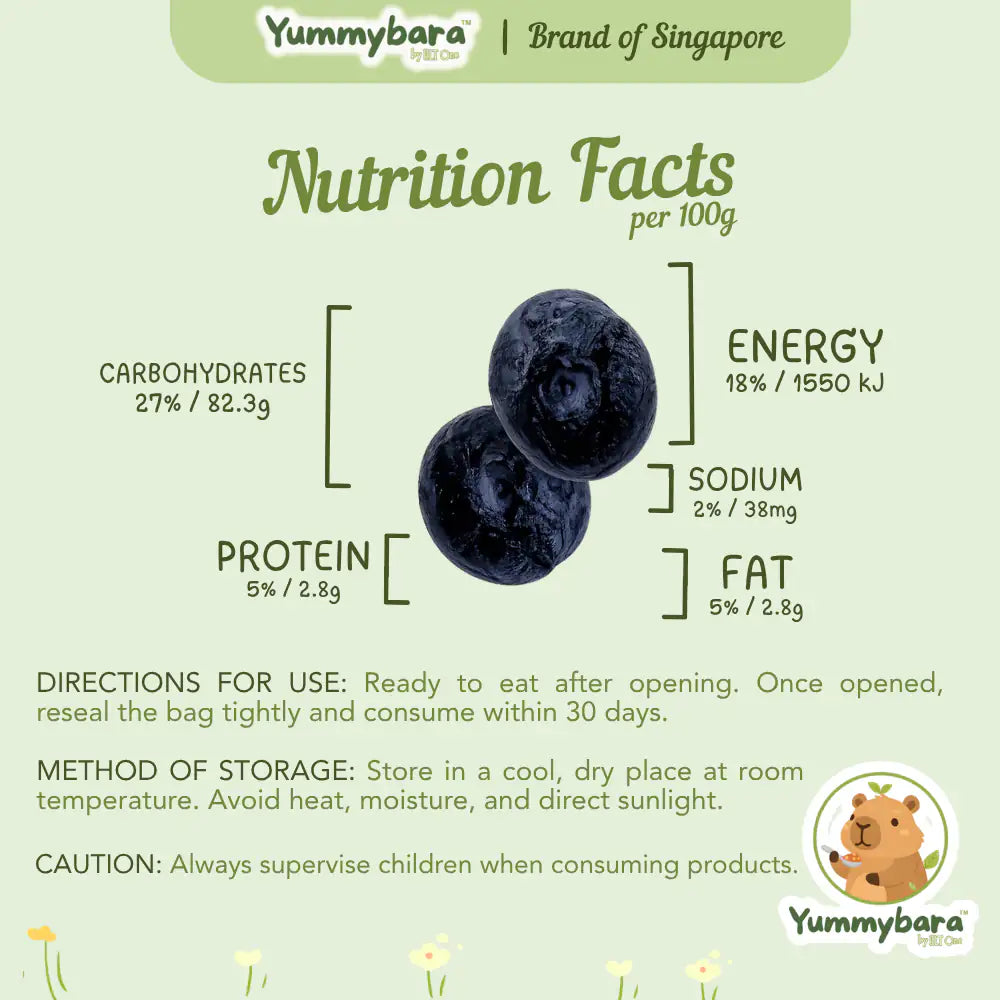 HLT One  Yummybara Freeze Dried Fruits (20g) 8 months+ 7m+, Baby Snacks, Fruit Snacks, Halal 