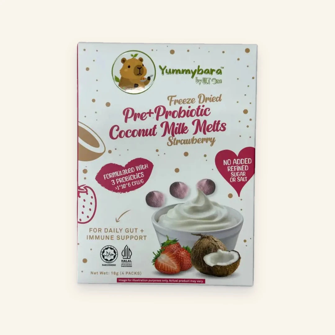 Freeze Dried Pre + Probiotic Coconut Milk Melts (18g) 8 months+